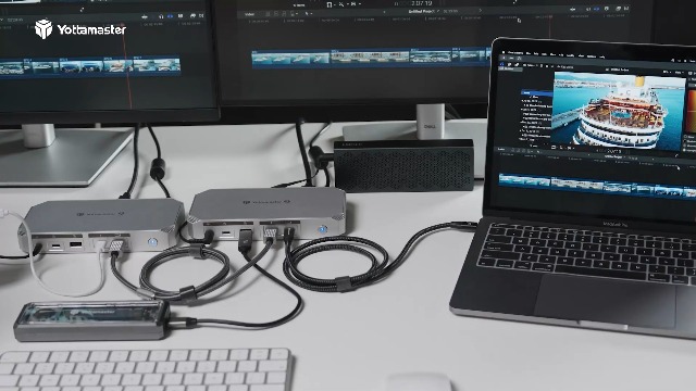 Amazon.com: Yottamaster 40Gbps Thunderbolt 4 Dock,12 in 1 USB C